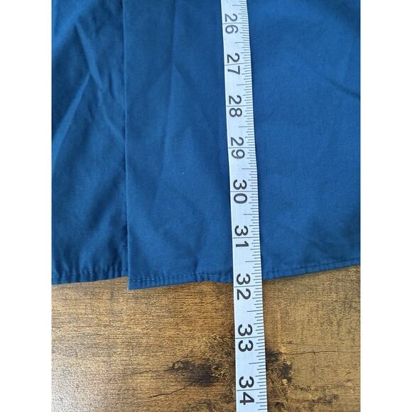 ALEXANDER JULIAN COLOURS Shirt Blue Long Sleeves Button Down Men's 2XL 18/18.5 - Picture 6 of 6